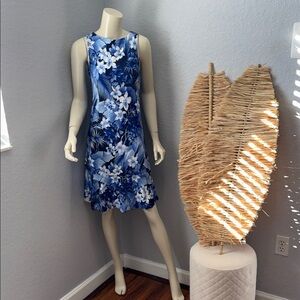 Tommy Bahama Blue Floral Mini Dress